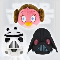 Neu 🎉 Commonwealth Toys Angry Birds Star Wars: Stofftiere Set ✨