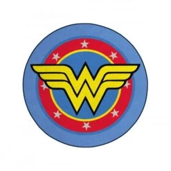 Am billigsten ⌛ Cotton Division DC Comics: Teppich "Wonder ❤️ Woman Logo" ✔️