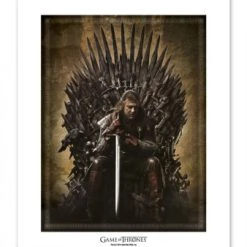 Besorgen 🎁 Abysse Corp Game Of Thrones: Collector Kunstdruck "EisenerThron" ⭐