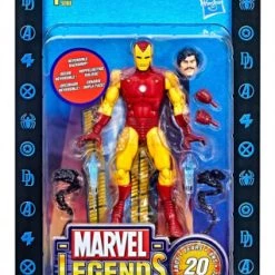 Rabatt 🎁 Hasbro Marvel Comics: Iron Man - 2022 Wave 1 Marvel Legends 20th Anniversary Series 1 Actionfigur 🎁