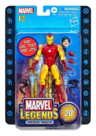 Rabatt 🎁 Hasbro Marvel Comics: Iron Man - 2022 Wave 1 Marvel Legends 20th Anniversary Series 1 Actionfigur 🎁 3 Rabatt 🎁 Hasbro Marvel Comics: Iron Man - 2022 Wave 1 Marvel Legends 20th Anniversary Series 1 Actionfigur 🎁