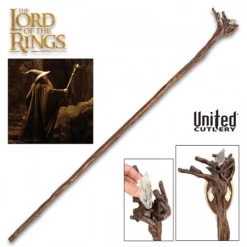 Großhandel ✨ United Cutlery Herr Der Ringe: Leuchtender Gandalf Moria Stab - Replik Mit Wandtafel 👏