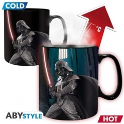Bestpreis ❤️ Abysse Corp Star Wars: Thermoeffekt Tasse "Darth Vader & Imperator Hologramm" 🔔