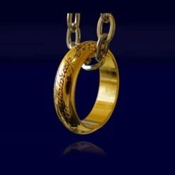 Am billigsten ❤️ Noble Collection Herr Der Ringe: Ring "Der Eine Ring" (vergoldet) ❤️
