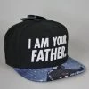 Auslauf 🌟 Starter Star Wars: Snapback Cap "3D Logo - I AM YOUR FATHER" - Schwarz / Weiß ✔️ 1 Auslauf 🌟 Starter Star Wars: Snapback Cap "3D Logo - I AM YOUR FATHER" - Schwarz / Weiß ✔️ -Produkte i am your father snapback cap 3d logo schwarzwei star wars SW 109 FAHTER 2