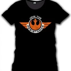 Aktion ⭐ CODI Star Wars: T-Shirt "Join The Resistance Logo" - Schwarz 🎁