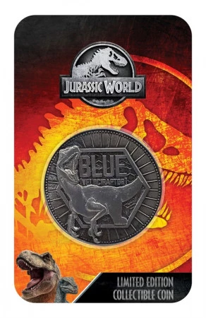Brandneu 👍 FaNaTtik Jurassic World: Limited Edition Sammelmünze "Blue" ✔️ 2 Brandneu 👍 FaNaTtik Jurassic World: Limited Edition Sammelmünze "Blue" ✔️