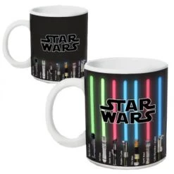Auslauf 👍 Paladone Star Wars: Thermoaktive Tasse "Lichtschwerter" 😉