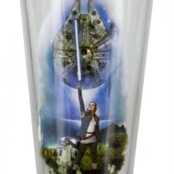 Neu 🎁 Paladone Star Wars: Episode VIII - Glas "Rey & Falcon" 🧨