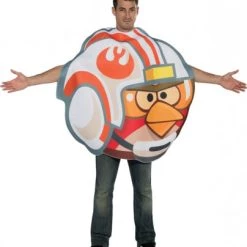 Aktion ⌛ Rubies Star Wars: Angry Bird - Kostüm "Luke Fighter" - Erwachsene 😉