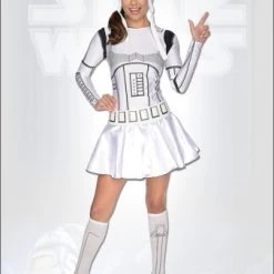 Rabatt 🎉 Rubies Star Wars: Damen Kostüm "Stormtrooper" - Erwachsene 👏