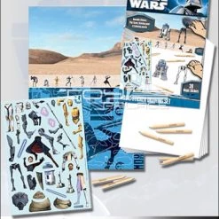 Auslauf 😉 Uniset Star Wars: Magic Sticker Aufkleber - Zeichen Set 🧨