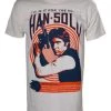 Rabatt 👏 Bioworld Star Wars: T-Shirt "Han Solo" - Vintage Rock Poster - Weiß ✨ -Produkte star wars t shirt han solo vintage rock poster wei TS250028STW 2
