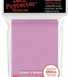 Budget ❤️ Ultra Pro: Sammelkarten-Hüllen (Kleine Größe) - Pink - 60 Stück 😍