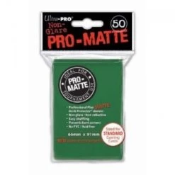 Billig 🧨 Ultra Pro: Pro-Matte Sammelkarten-Hüllen Für Turnierspieler - Grün (50 Hüllen) ❤️