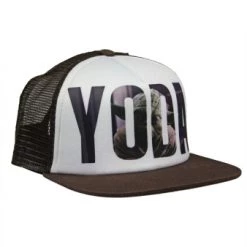 Brandneu ⌛ Starter Star Wars: Snapback Cap "Yoda" - Braun/weiß ✔️