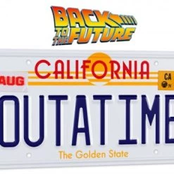 Billig 😍 Doctor Collector Zurück In Die Zukunft: DeLorean Nummernschild "Outatime" - Replik 👍